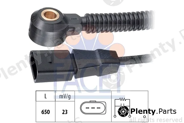 Facet 9.3188 — Knock Sensor Made in Italy - OE Equivalent