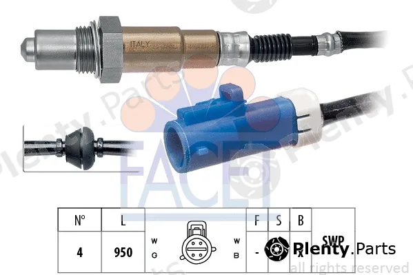 Facet 10.7680 — Lambda Sensor Made in Italy - OE Equivalent