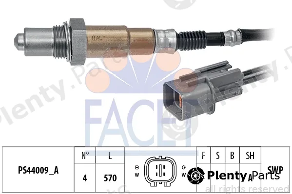 Facet 10.8346 — Lambda Sensor Made in Italy - OE Equivalent