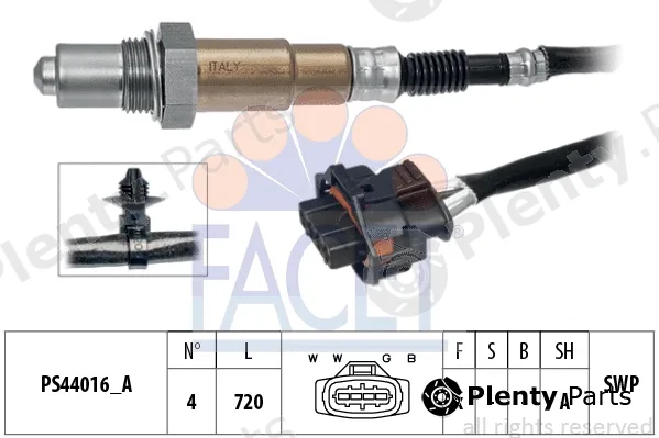 Facet 10.8339 — Lambda Sensor Made in Italy - OE Equivalent