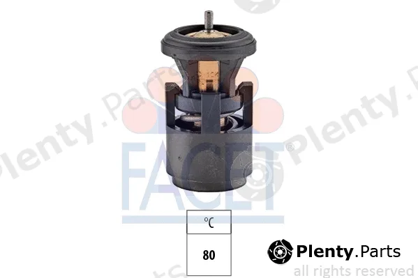 Facet 7.8555S — Thermostat, coolant Made in Italy - OE Equivalent