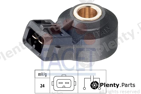 Facet 9.3148 — Knock Sensor Made in Italy - OE Equivalent
