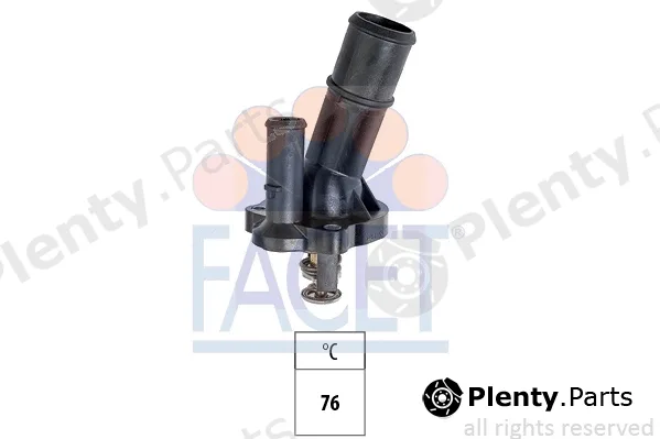 Facet 7.8750 — Thermostat, coolant Made in Italy - OE Equivalent