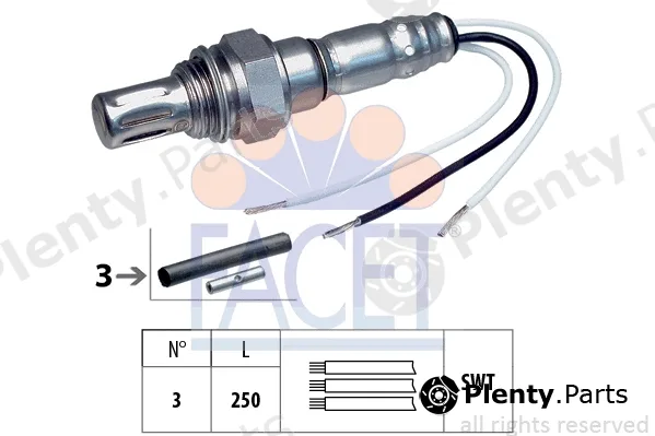 Facet 10.7003 — Lambda Sensor Made in Italy - OE Equivalent