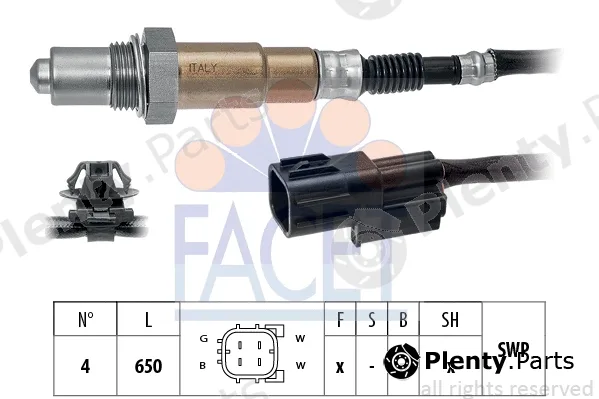 Facet 10.8517 — Lambda Sensor Made in Italy - OE Equivalent