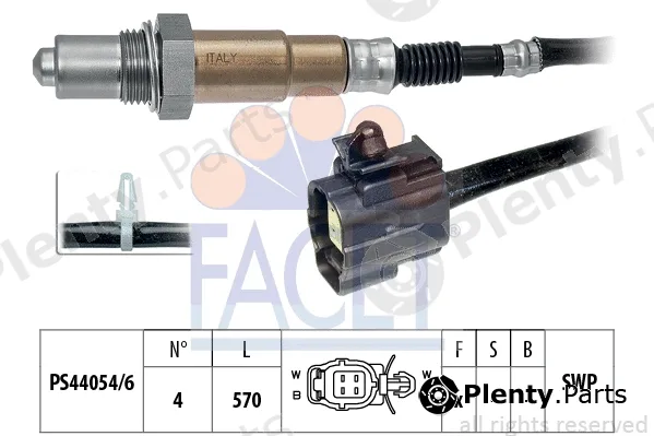 Facet 10.7226 — Lambda Sensor Made in Italy - OE Equivalent