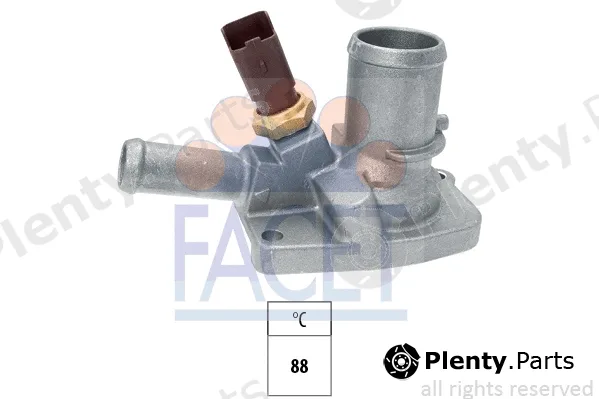 Facet 7.8699 — Thermostat, coolant Made in Italy - OE Equivalent
