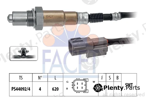 Facet 10.8514 — Lambda Sensor Made in Italy - OE Equivalent