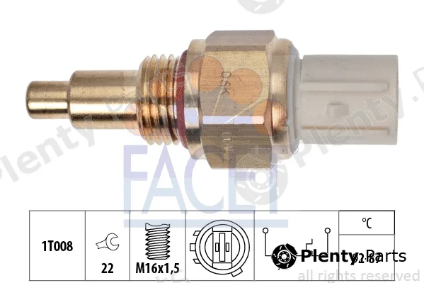 Facet 7.5050 — Temperature Switch, radiator fan Made in Italy - OE Equivalent