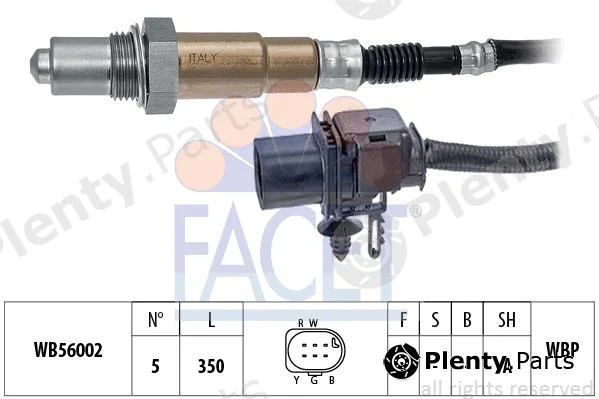 Facet 10.8465 — Lambda Sensor Made in Italy - OE Equivalent