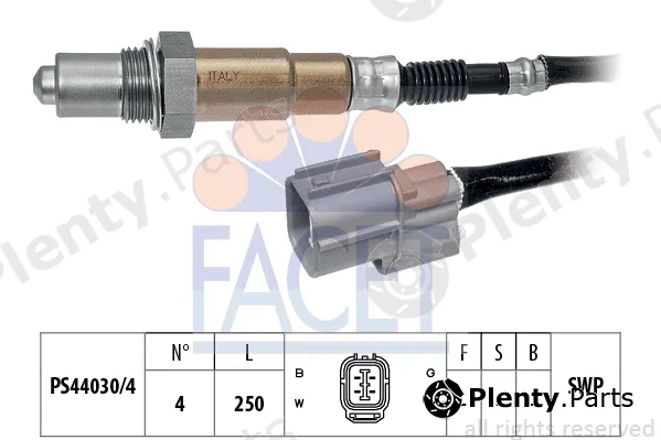 Facet 10.7727 — Lambda Sensor Made in Italy - OE Equivalent