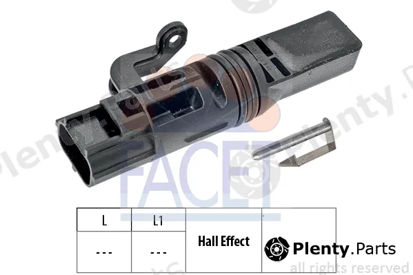 Facet 9.0481K — Sensor, RPM Made in Italy - OE Equivalent