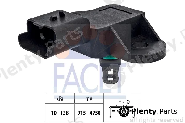 Facet 10.3320 — Air Pressure Sensor, altitude adaption Made in Italy - OE Equivalent