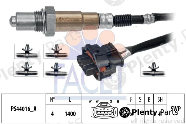 Facet 10.8370 — Lambda Sensor Made in Italy - OE Equivalent