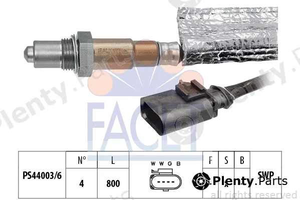 Facet 10.8387 — Lambda Sensor Made in Italy - OE Equivalent