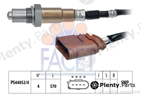 Facet 10.7090 — Lambda Sensor Made in Italy - OE Equivalent