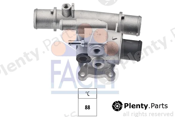 Facet 7.8115 — Thermostat, coolant Made in Italy - OE Equivalent