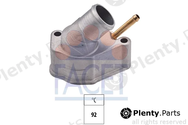 Facet 7.8287 — Thermostat, coolant Made in Italy - OE Equivalent