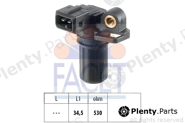 Facet 9.0323 — Sensor, crankshaft pulse Made in Italy - OE Equivalent