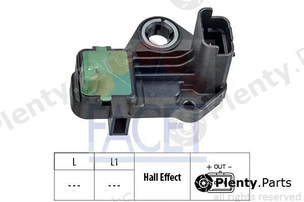 Facet 9.0841 — Sensor, crankshaft pulse OE Equivalent