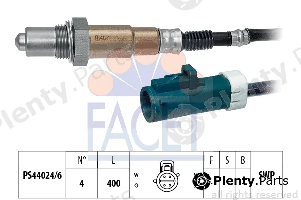 Facet 10.7611 — Lambda Sensor Made in Italy - OE Equivalent