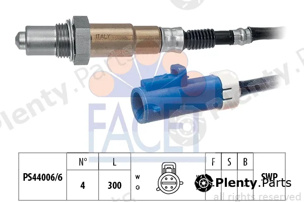 Facet 10.8230 — Lambda Sensor Made in Italy - OE Equivalent