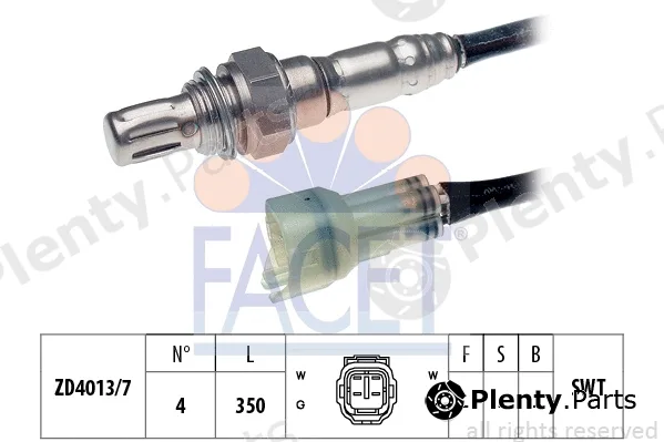 Facet 10.7488 — Lambda Sensor Made in Italy - OE Equivalent