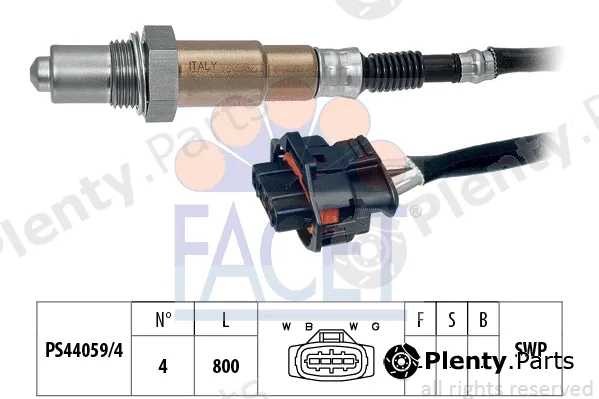 Facet 10.7342 — Lambda Sensor Made in Italy - OE Equivalent