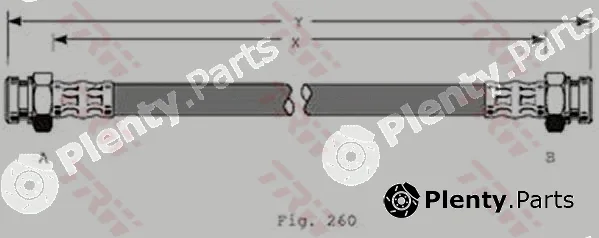 TRW PHA368 — Brake Hose