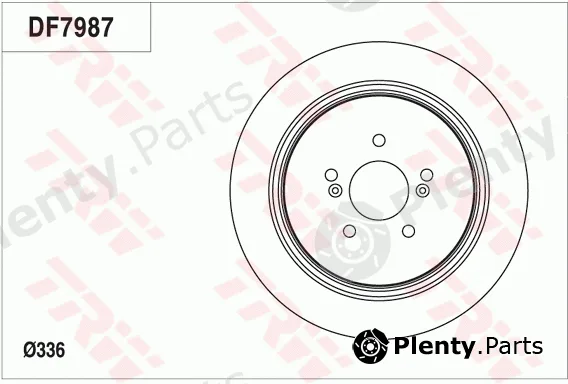 TRW DF7987 — Brake Disc
