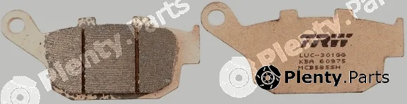 TRW MCB585SH — Brake Pad Set, disc brake Sinter Street