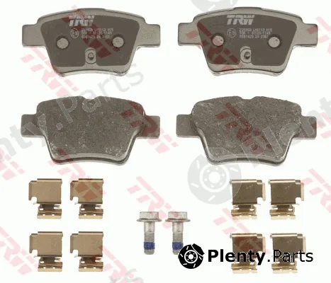 TRW GDB1620 — Brake Pad Set, disc brake COTEC