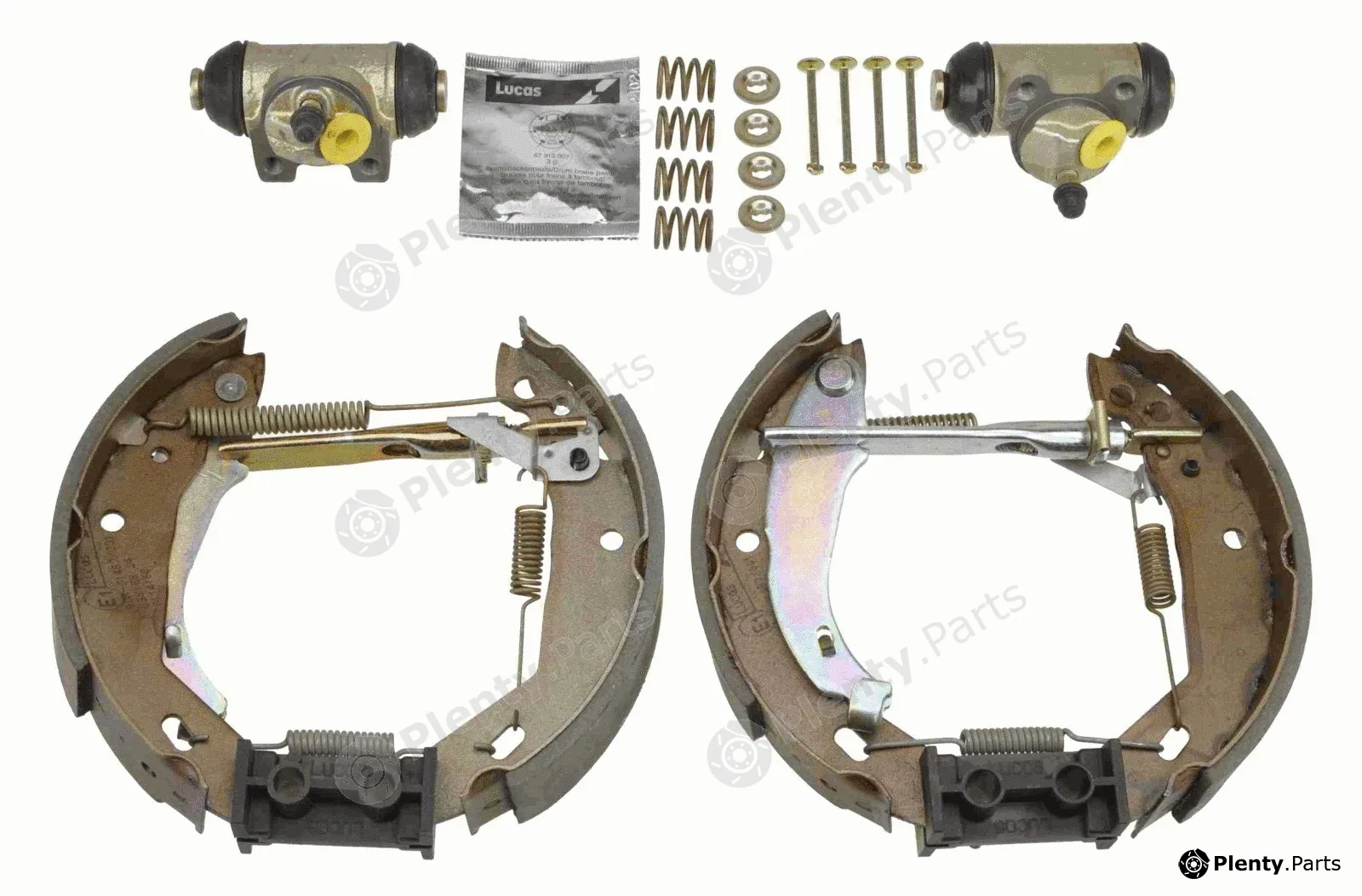 TRW GSK1036 — Brake Shoe Set Superkit