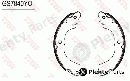 TRW GS7840 — Brake Shoe Set
