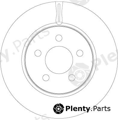 TRW DF6264 — Brake Disc