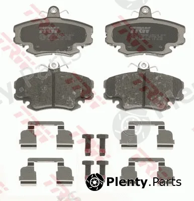 TRW GDB1634 — Brake Pad Set, disc brake COTEC