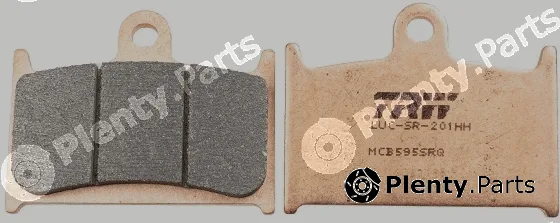 TRW MCB595SRQ — Brake Pad Set, disc brake Sinter Track Racing