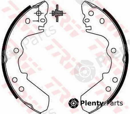 TRW GS8551 — Brake Shoe Set