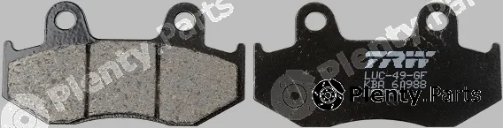 TRW MCB534 — Brake Pad Set, disc brake Organic Allround