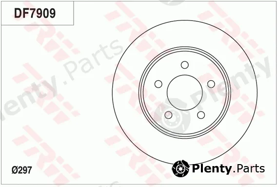 TRW DF7909 — Brake Disc