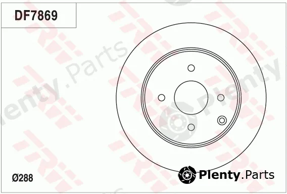 TRW DF7869 — Brake Disc