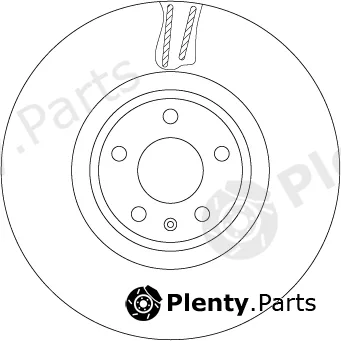 TRW DF6729 — Brake Disc