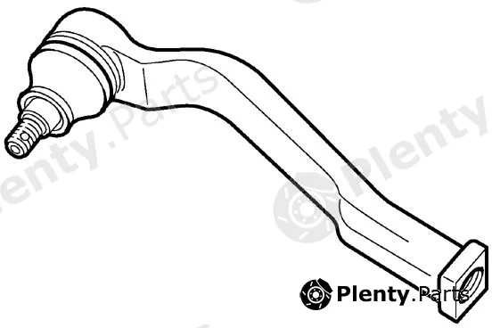 TRW JTE121 — Tie Rod End