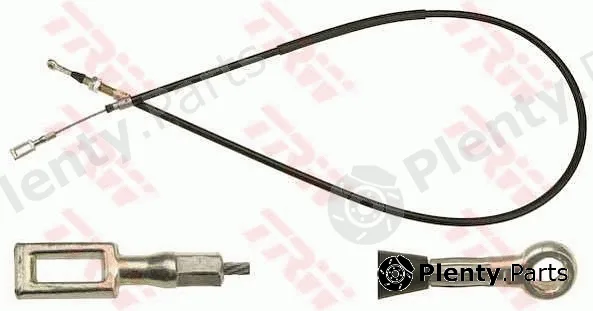TRW GCH1070 — Cable Pull, parking brake