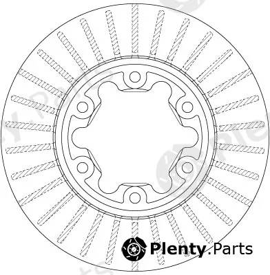 TRW DF6630 — Brake Disc