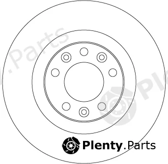 TRW DF6667 — Brake Disc