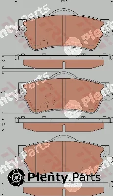 TRW GDB7716DT — Brake Pad Set, disc brake DTEC COTEC