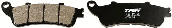 TRW MCB704 — Brake Pad Set, disc brake Organic Allround