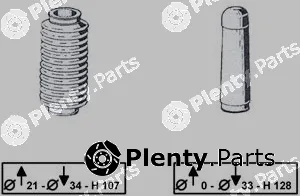 TRW JBE112 — Bellow Kit, steering
