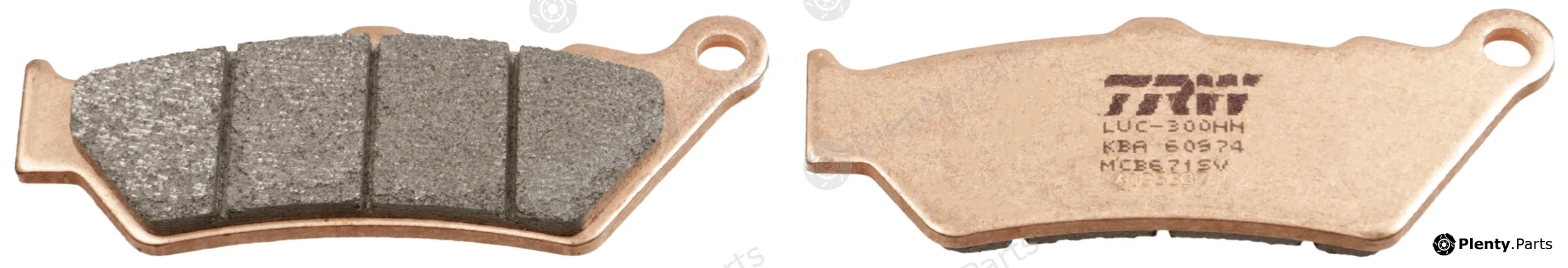 TRW MCB671SV — Brake Pad Set, disc brake Sinter Street